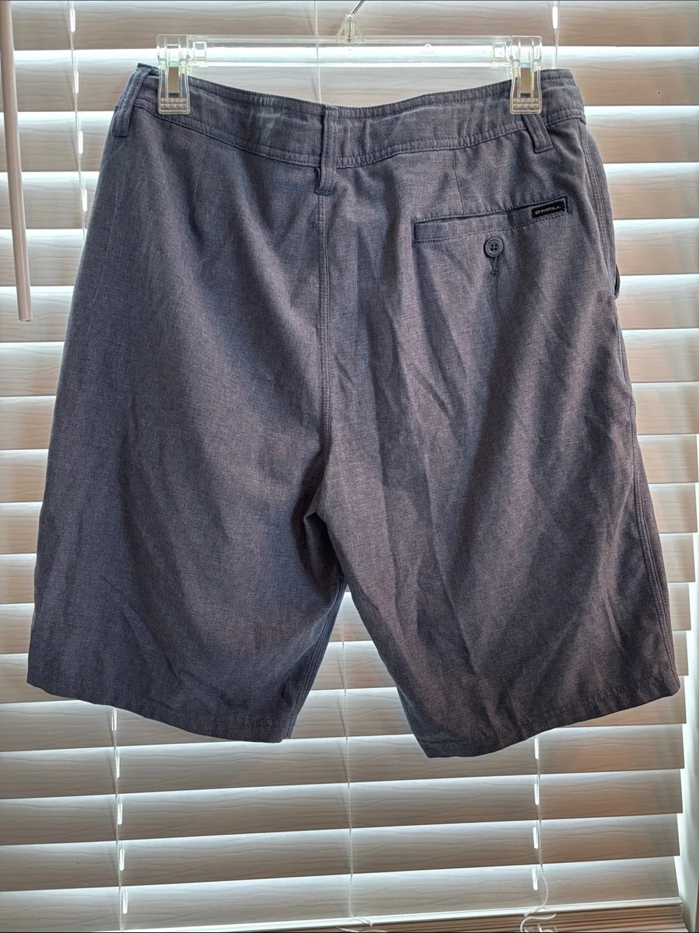O'Neill Men's Blue Flat Front Shorts